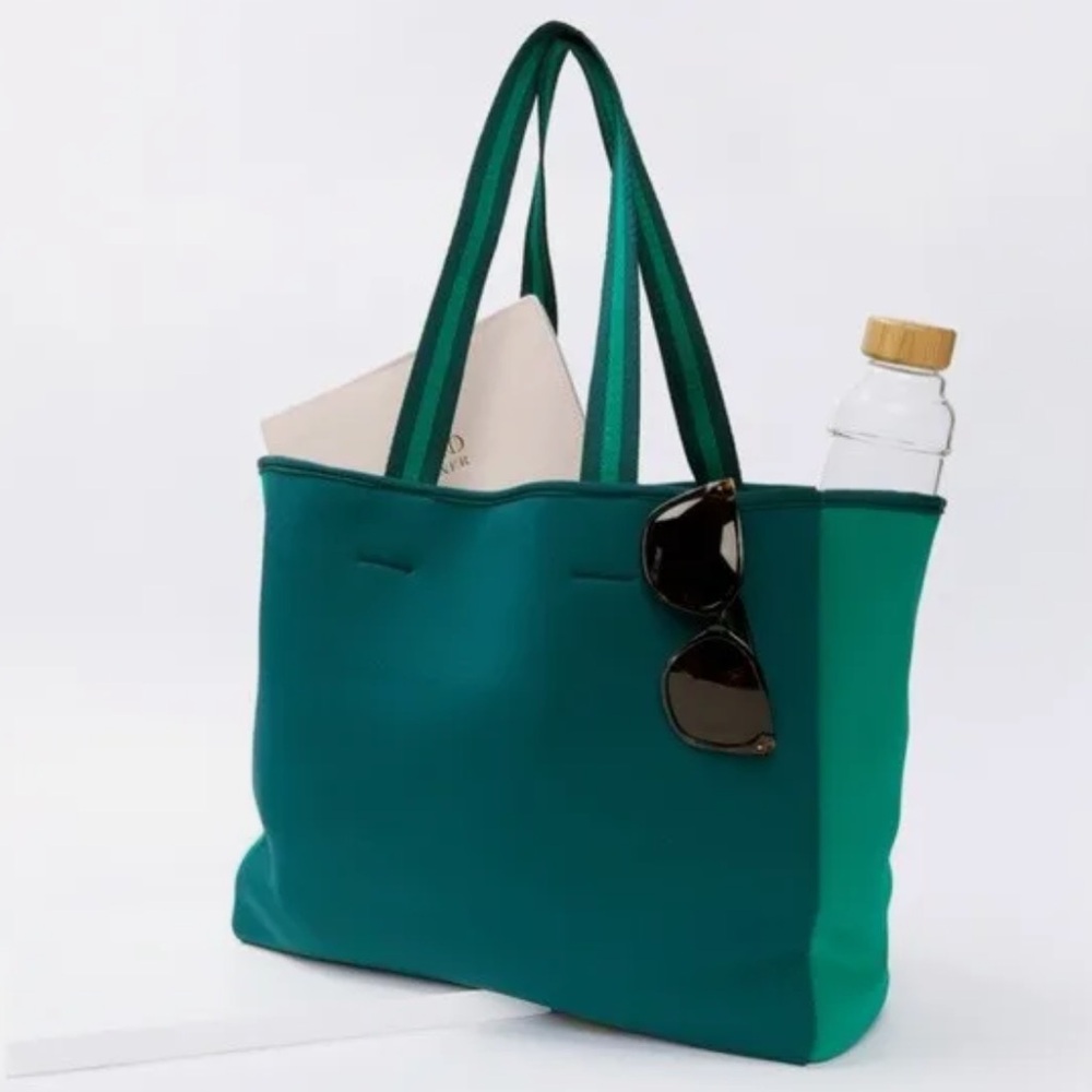 Summersalt Green Neoprene Tote Bag